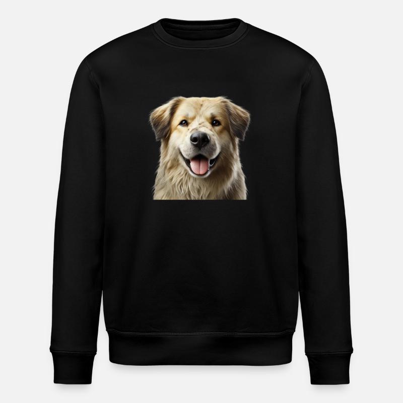 Hund - Stanley/Stella Unisex Bio-Sweatshirt ROLLER - Schwarz