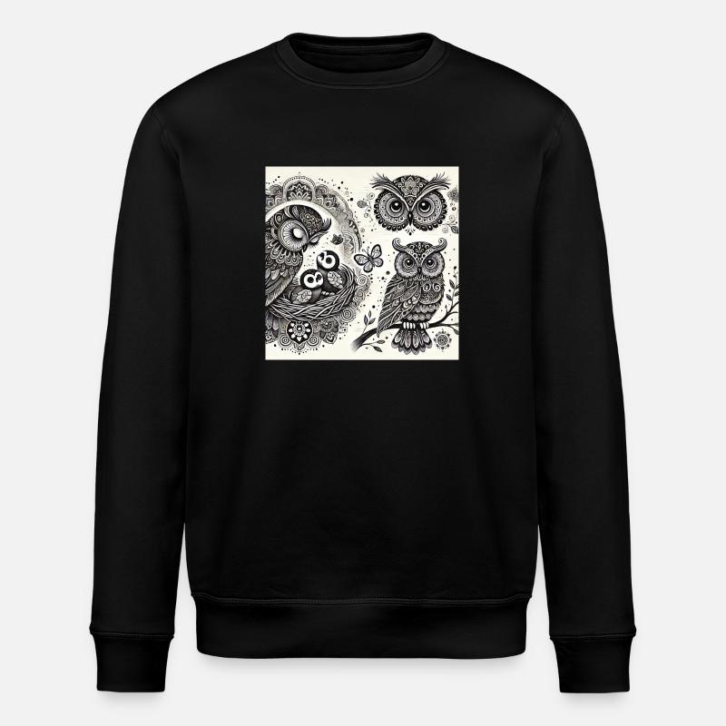EULE III - Stanley/Stella Unisex Bio-Sweatshirt ROLLER - Schwarz