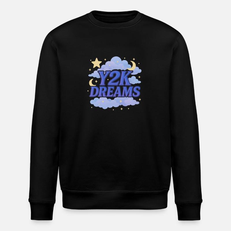 Nuages de mode Y2k - Sweat bio ROLLER Stanley/Stella Unisexe - noir