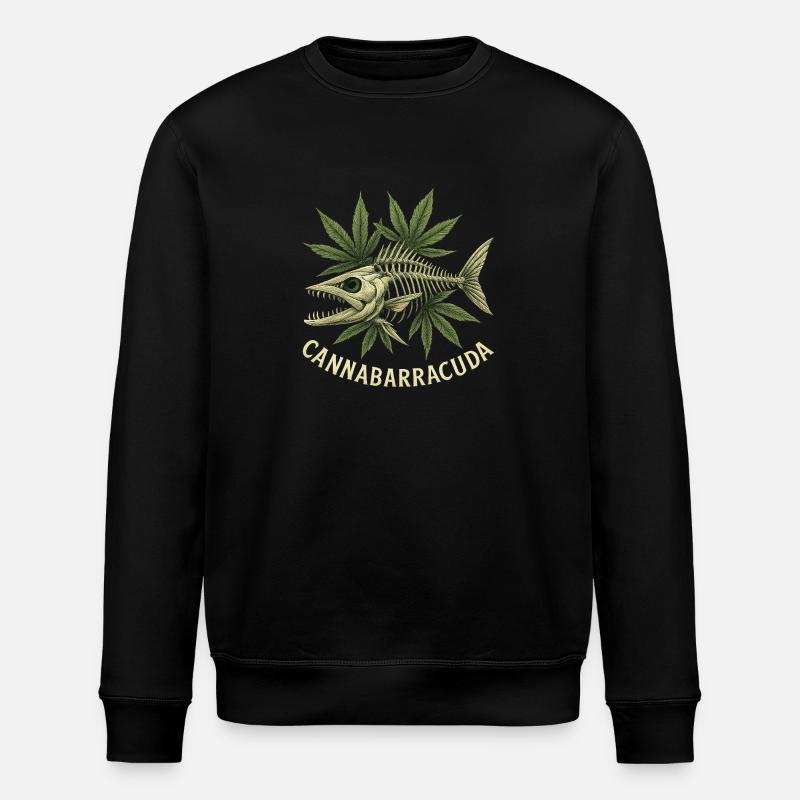 Cannabarracuda - Sweat bio ROLLER Stanley/Stella Unisexe - noir