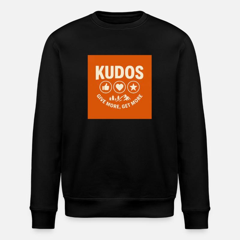 Get kudos - Sweat bio ROLLER Stanley/Stella Unisexe - noir