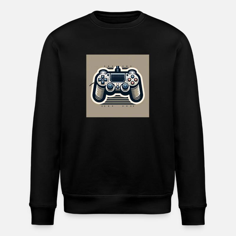 Gaming Controller - Stanley/Stella Unisex Bio-Sweatshirt ROLLER - Schwarz