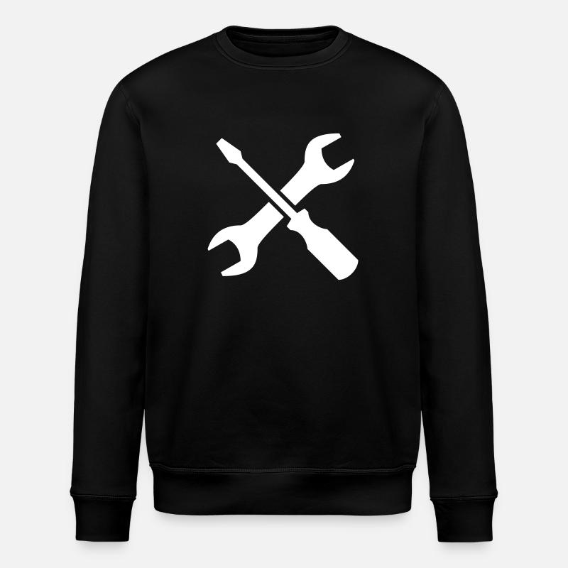 Werkzeuge - Stanley/Stella Unisex Bio-Sweatshirt ROLLER - Schwarz