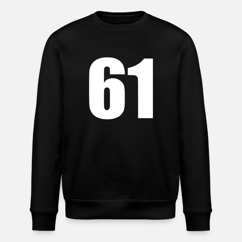 61 - Stanley/Stella ROLLER Unisex Organic Sweatshirt - black