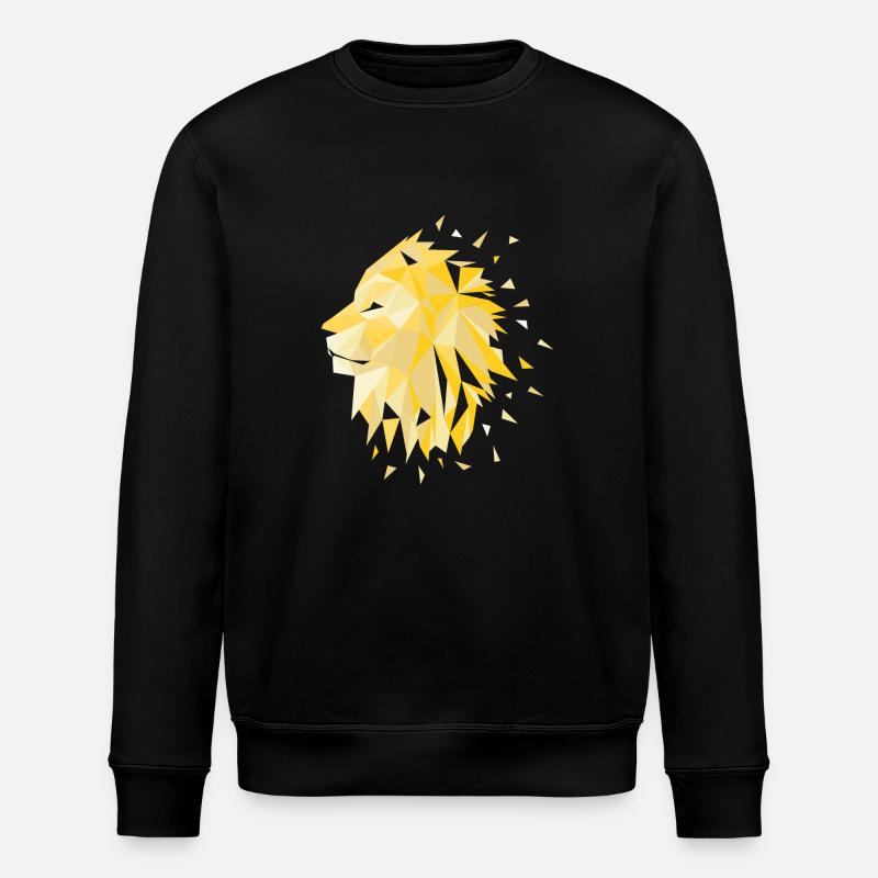 Löwe - Stanley/Stella Unisex Bio-Sweatshirt ROLLER - Schwarz