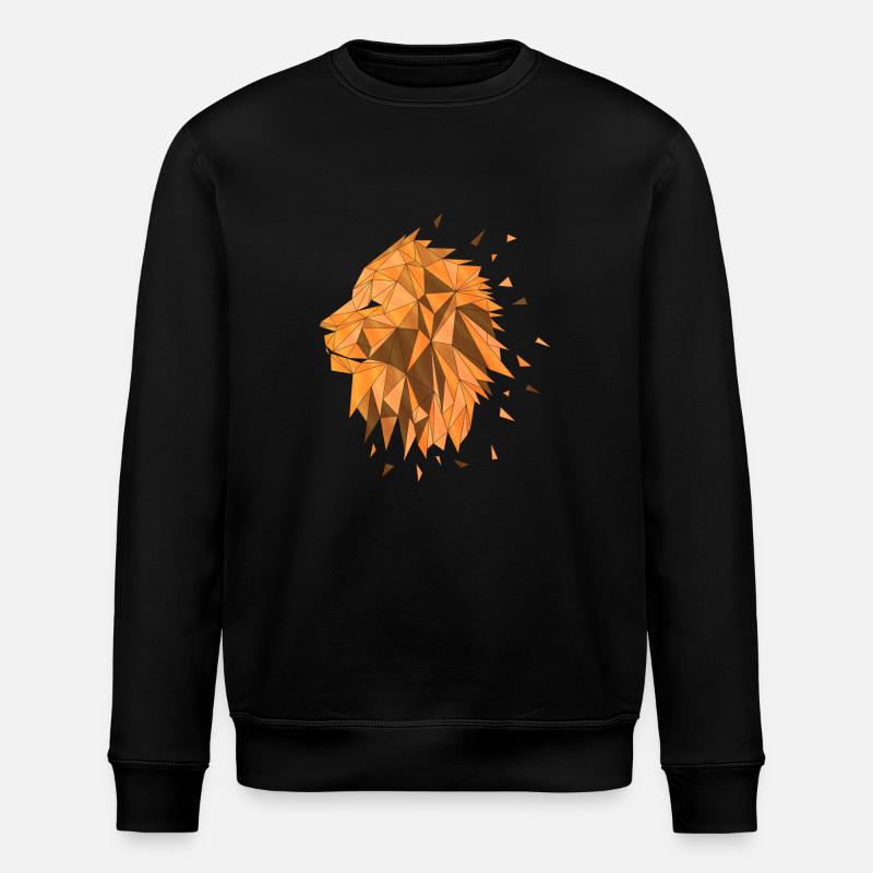 Löwe - Stanley/Stella Unisex Bio-Sweatshirt ROLLER - Schwarz