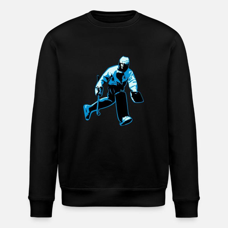 gardien de hockey sur gazon - Sweat bio ROLLER Stanley/Stella Unisexe - noir