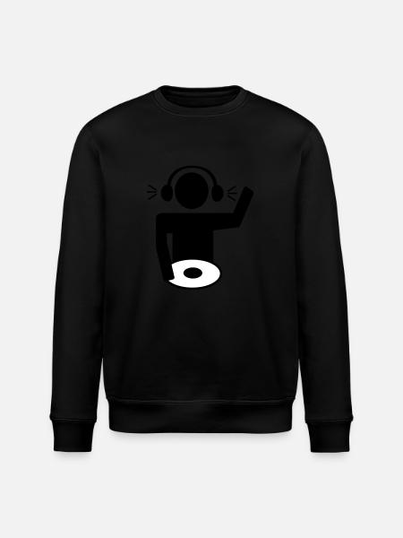 DJ - Stanley/Stella Unisex Bio-Sweatshirt ROLLER - Schwarz