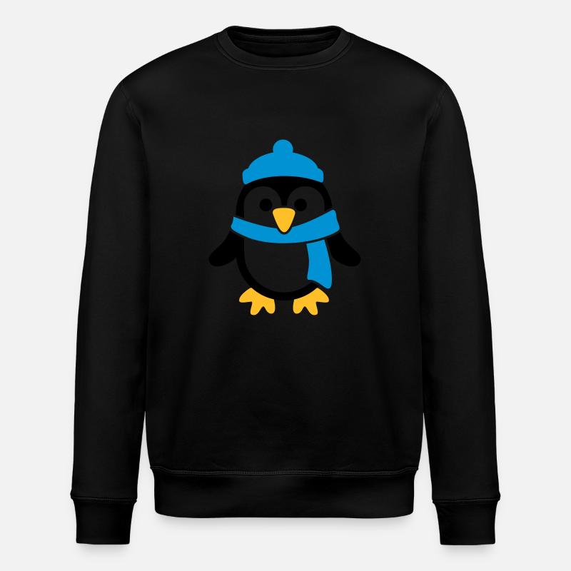 Manchot - Sweat bio ROLLER Stanley/Stella Unisexe - noir