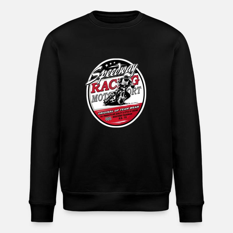 Speedway Racing_AAA - Sweat bio ROLLER Stanley/Stella Unisexe - noir