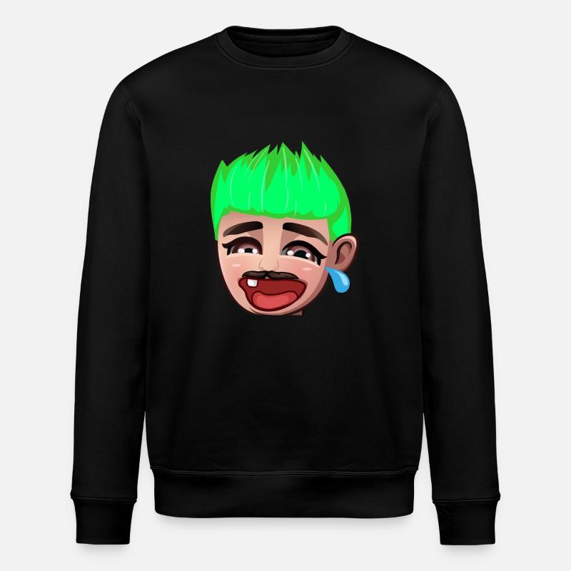 Der Kek - Stanley/Stella Unisex Bio-Sweatshirt ROLLER - Schwarz