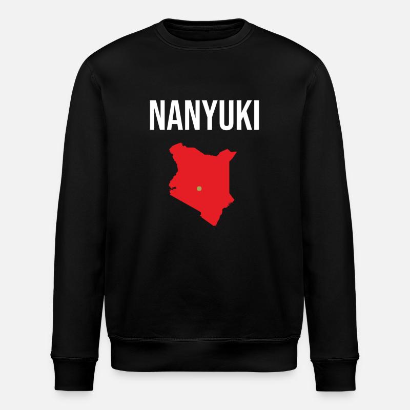 Nanyuki Kenya Souvenir Nanyuki - Sweat bio ROLLER Stanley/Stella Unisexe - noir
