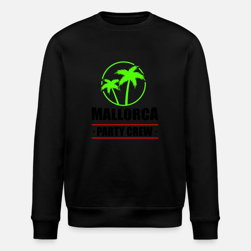 rimini party crew - Stanley/Stella Unisex Bio-Sweatshirt ROLLER - Schwarz