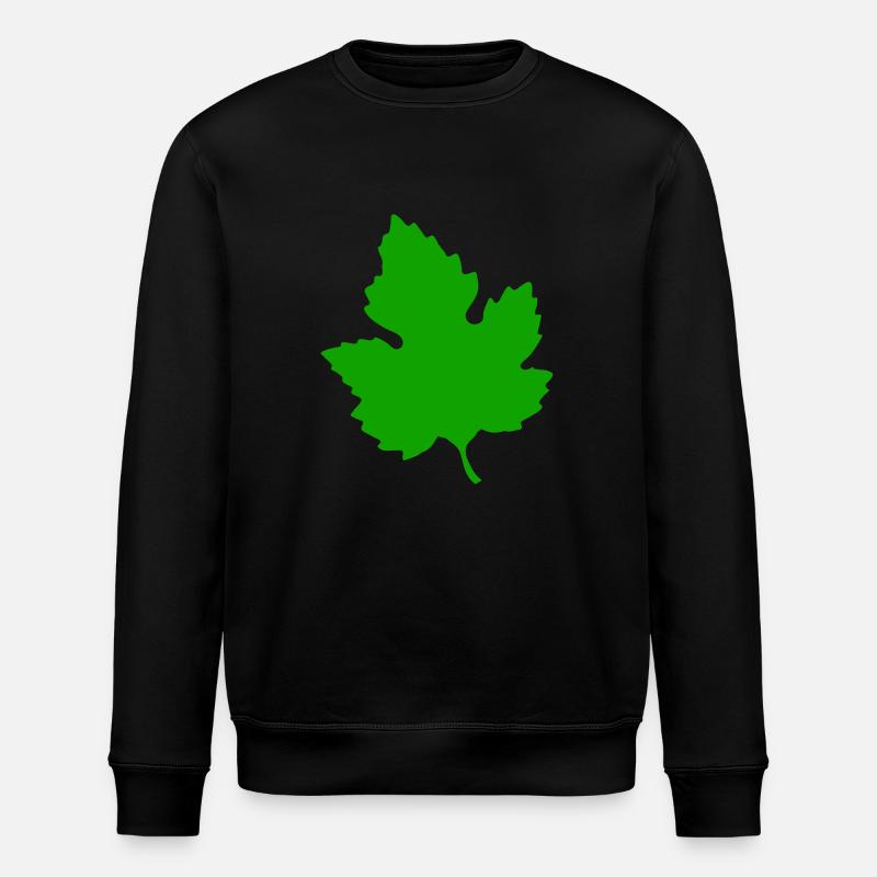 blatt - Stanley/Stella Unisex Bio-Sweatshirt ROLLER - Schwarz