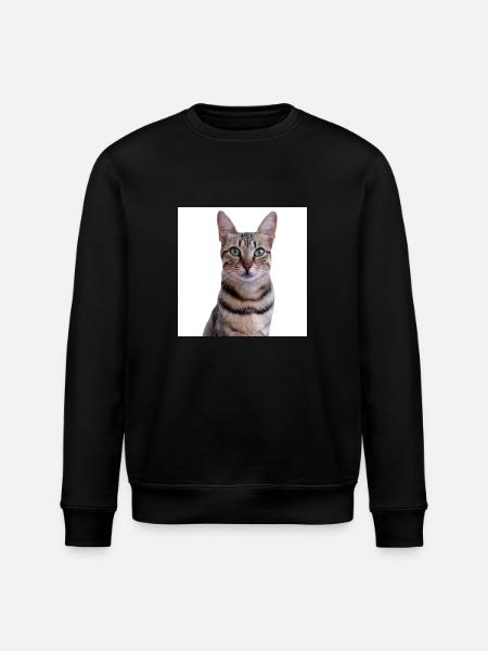 Chat chat chaton doux - Sweat bio ROLLER Stanley/Stella Unisexe - noir