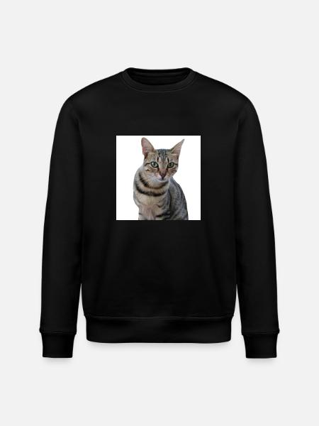 Chat chat chaton doux - Sweat bio ROLLER Stanley/Stella Unisexe - noir