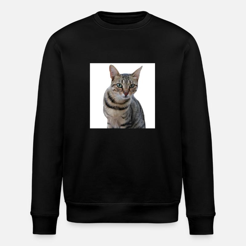 Chat chat chaton doux - Sweat bio ROLLER Stanley/Stella Unisexe - noir