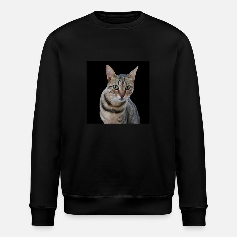 Cat Cats - Stanley/Stella ROLLER Unisex Organic Sweatshirt - black