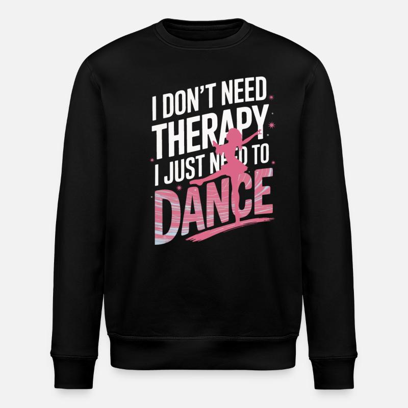 Tanzen Tänzer Tanzen - Stanley/Stella Unisex Bio-Sweatshirt ROLLER - Schwarz