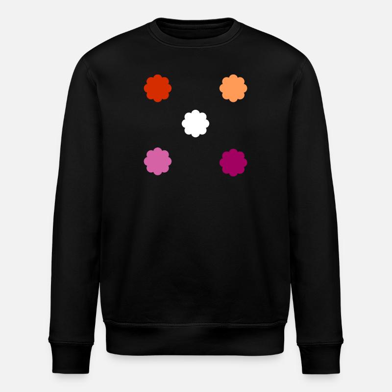 Fierté lesbienne subtile - Sweat bio ROLLER Stanley/Stella Unisexe - noir