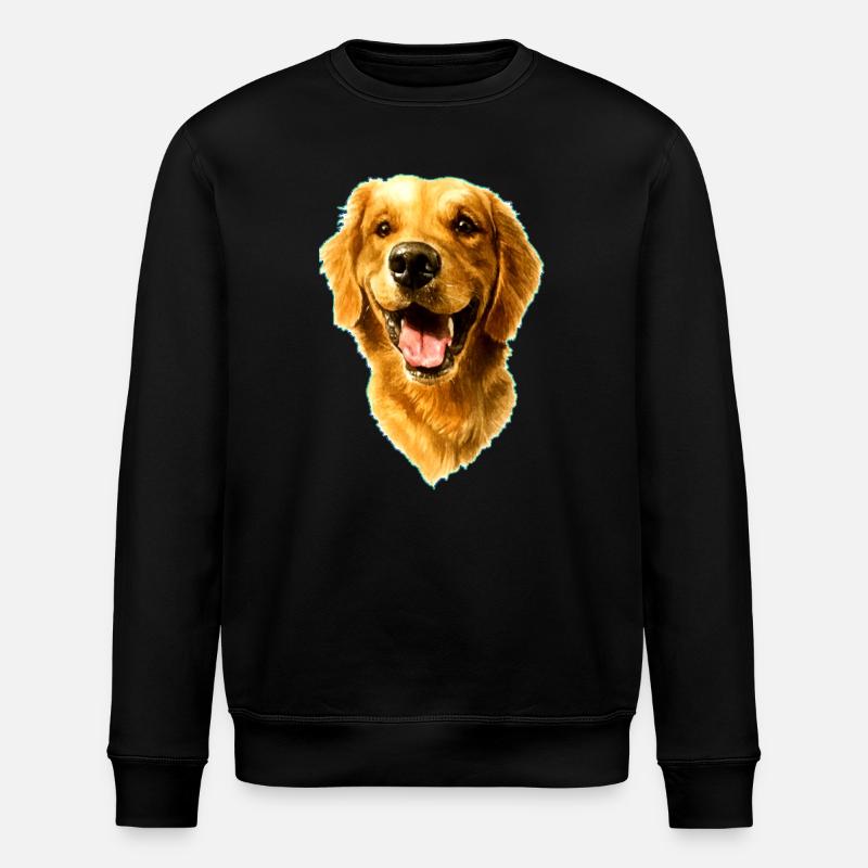 Golden Retriver - Sweat bio ROLLER Stanley/Stella Unisexe - noir
