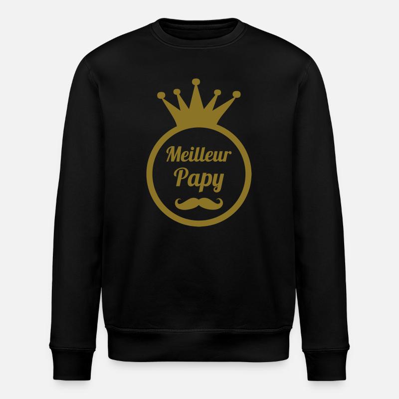 Meilleur Papy - Sweat bio ROLLER Stanley/Stella Unisexe - noir