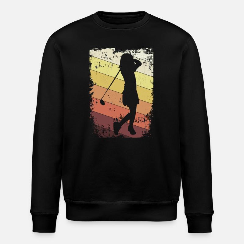 Golfeuse - Sweat bio ROLLER Stanley/Stella Unisexe - noir