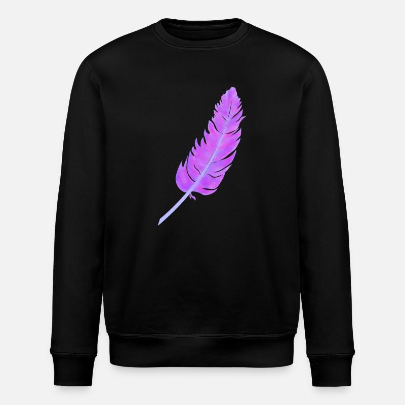 Plume - Sweat bio ROLLER Stanley/Stella Unisexe - noir