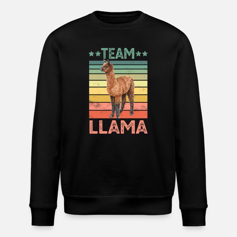 Lama - Sweat bio ROLLER Stanley/Stella Unisexe - noir