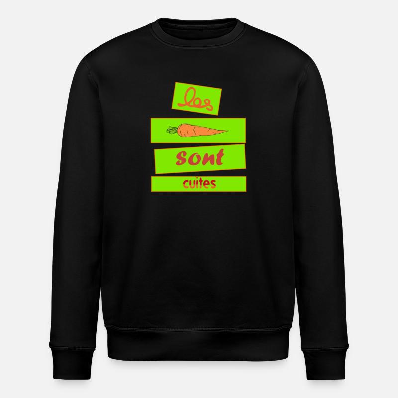 Die Karotten werden gekocht - Stanley/Stella Unisex Bio-Sweatshirt ROLLER - Schwarz