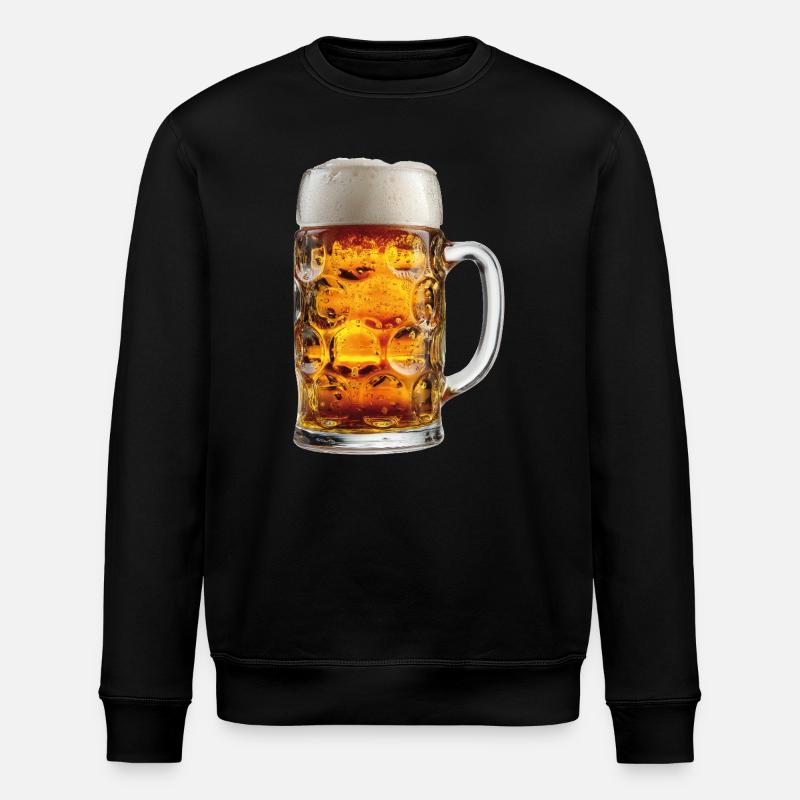 Chope de bière Chope de bière - Sweat bio ROLLER Stanley/Stella Unisexe - noir