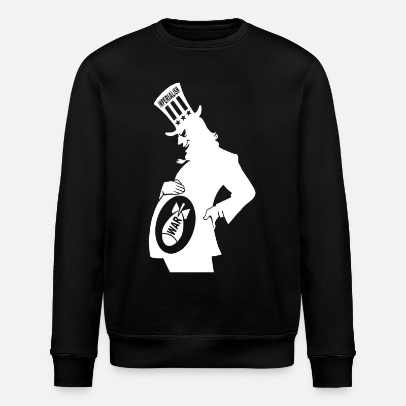 Imperialismus - Stanley/Stella Unisex Bio-Sweatshirt ROLLER - Schwarz