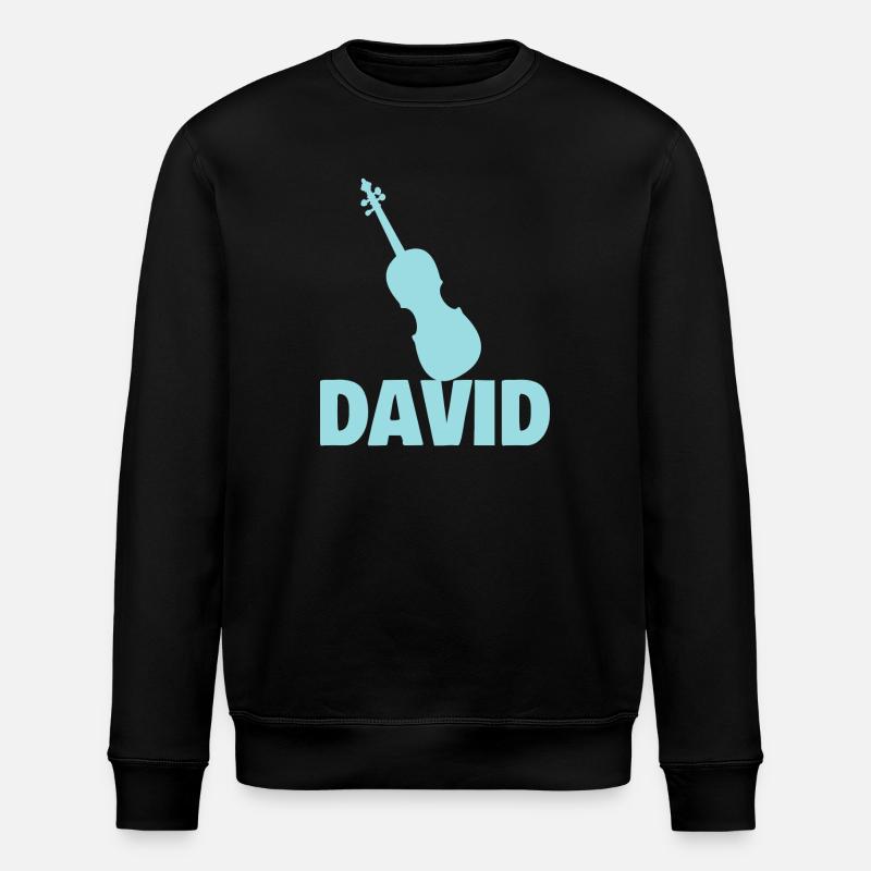 Bratsche David - Stanley/Stella Unisex Bio-Sweatshirt ROLLER - Schwarz