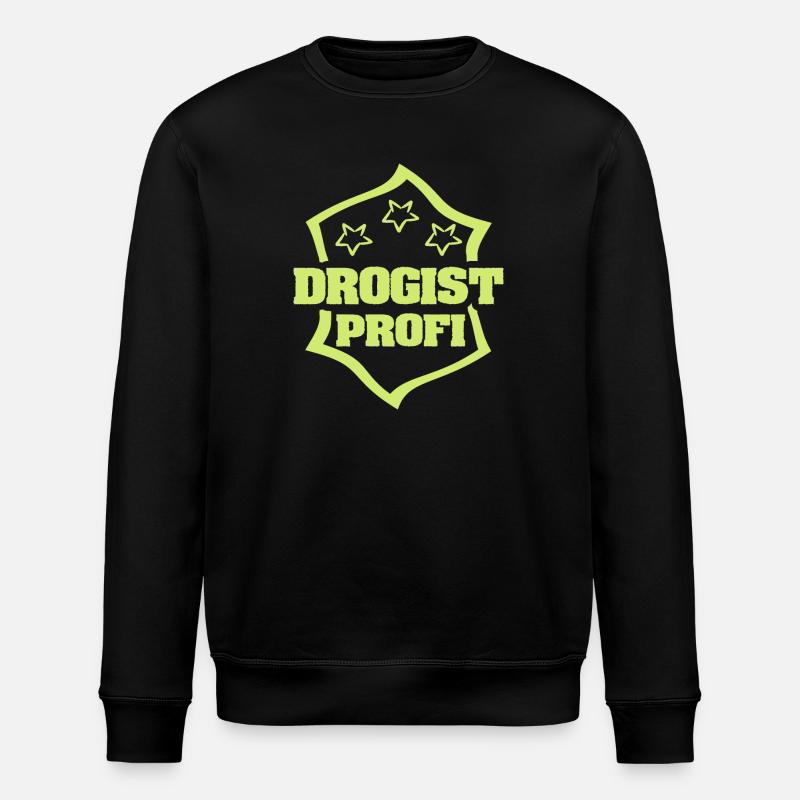 Beruf Drogist - Stanley/Stella Unisex Bio-Sweatshirt ROLLER - Schwarz