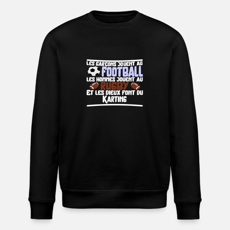 Les dieux Karting cadeau - Sweat bio ROLLER Stanley/Stella Unisexe - noir