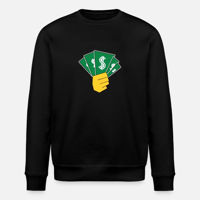 Money - Stanley/Stella Unisex Bio-Sweatshirt ROLLER - Schwarz
