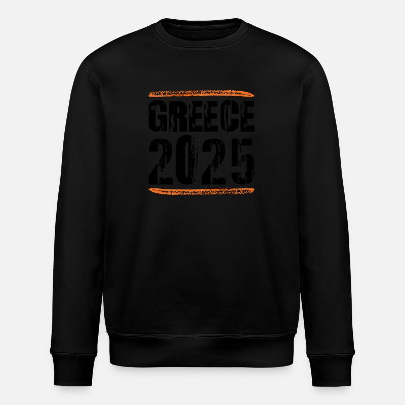 Grèce 2025 Dicton - Sweat bio ROLLER Stanley/Stella Unisexe - noir