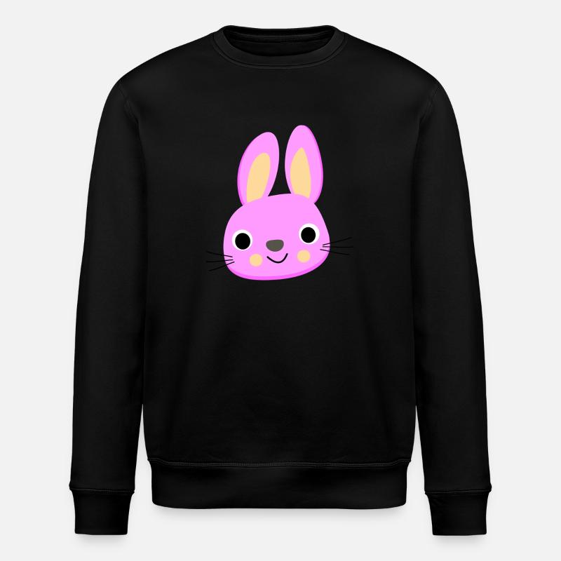 Bunny - Stanley/Stella ROLLER Unisex Organic Sweatshirt - black