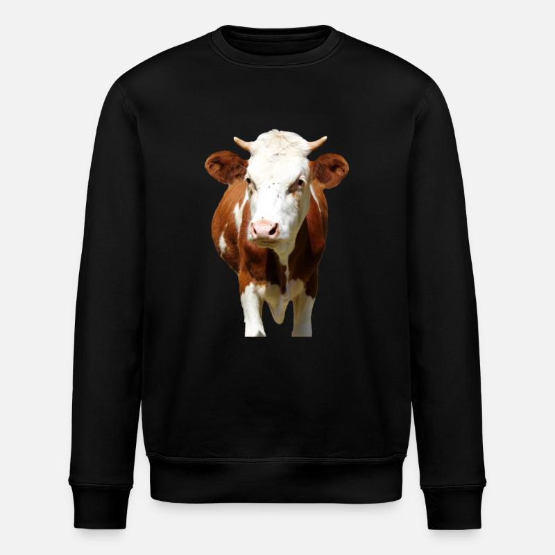 Tête de vache - Sweat bio ROLLER Stanley/Stella Unisexe - noir