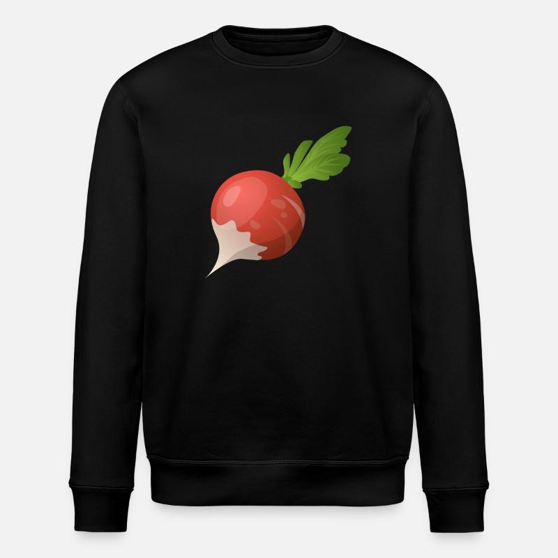Des radis. Idée de cadeau - Sweat bio ROLLER Stanley/Stella Unisexe - noir