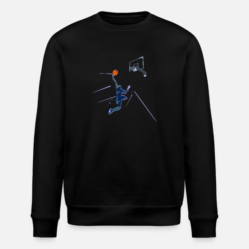 Basketball - Stanley/Stella Unisex Bio-Sweatshirt ROLLER - Schwarz
