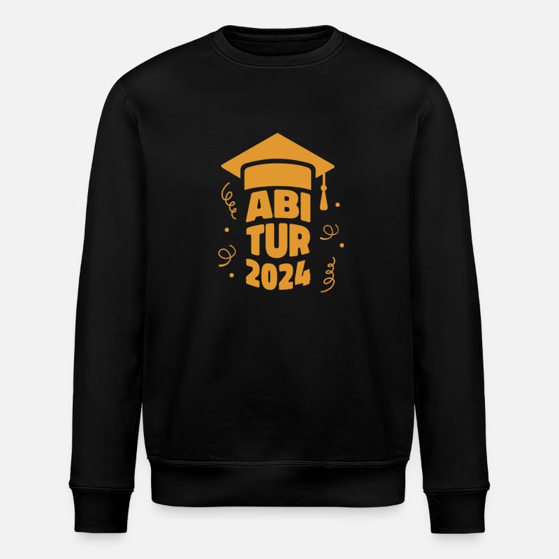 Abi Abitur 2024 Abiturient - Stanley/Stella Unisex Bio-Sweatshirt ROLLER - Schwarz