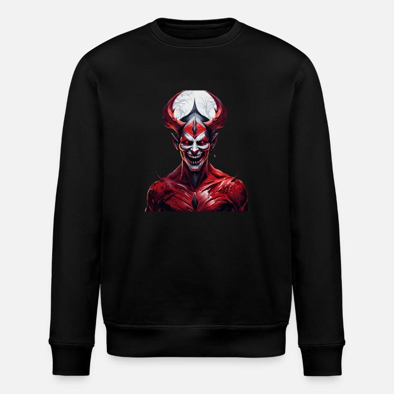 Gruseliges Halloween-partykostüm Dämon - Sweat bio ROLLER Stanley/Stella Unisexe - noir