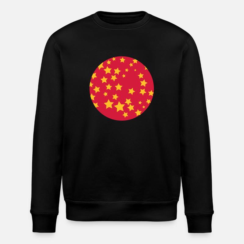 étoilé - Sweat bio ROLLER Stanley/Stella Unisexe - noir