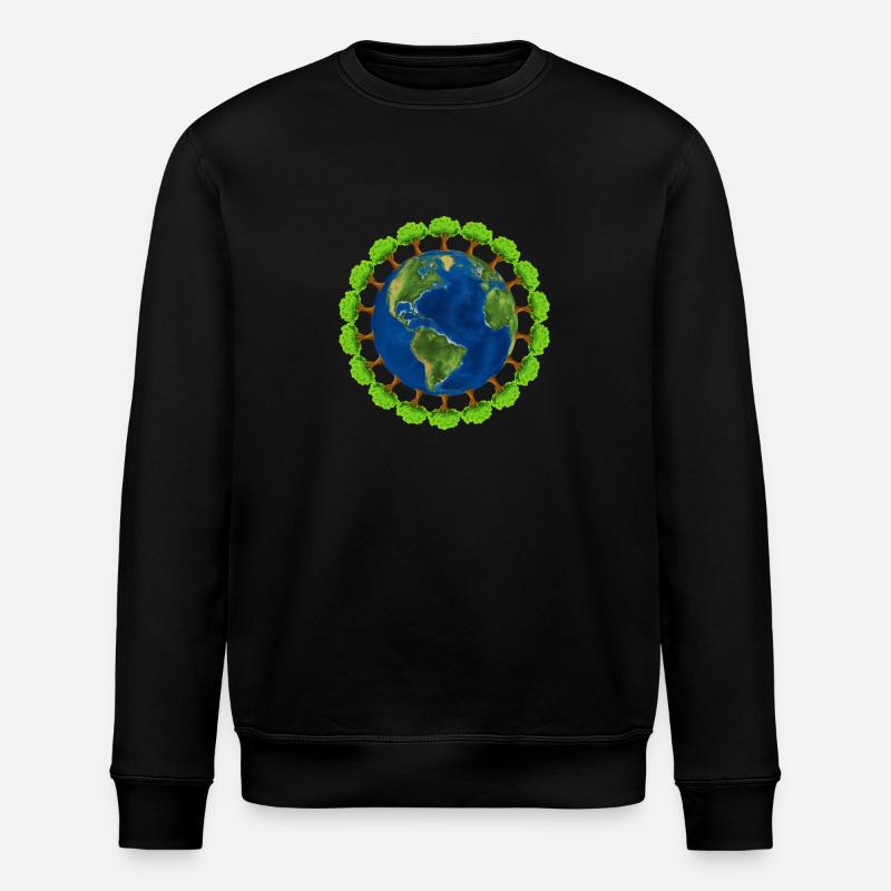 Worldtree - Stanley/Stella Unisex Bio-Sweatshirt ROLLER - Schwarz