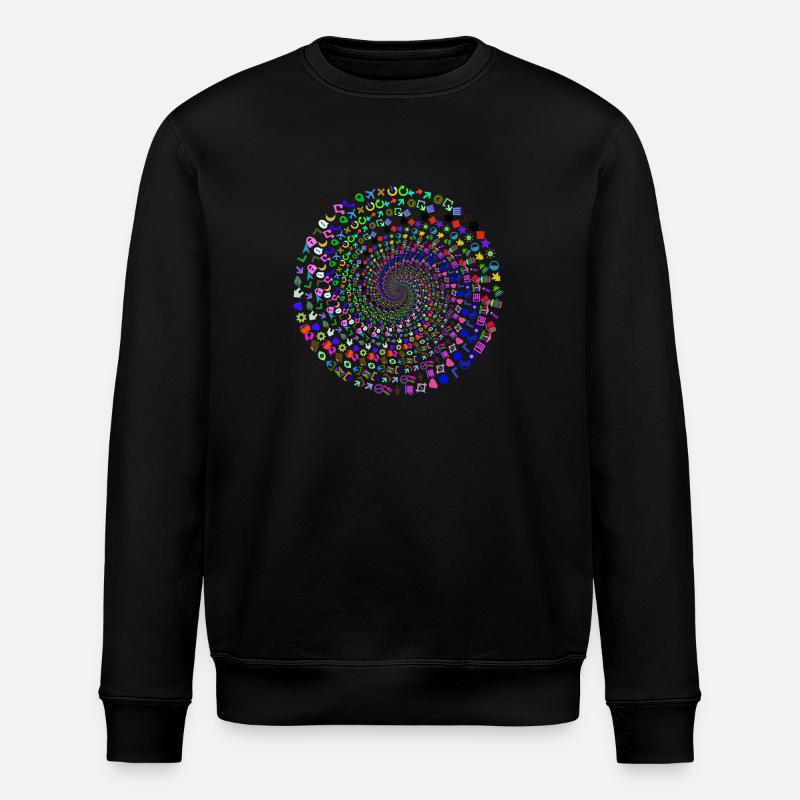 Dinge - Stanley/Stella Unisex Bio-Sweatshirt ROLLER - Schwarz