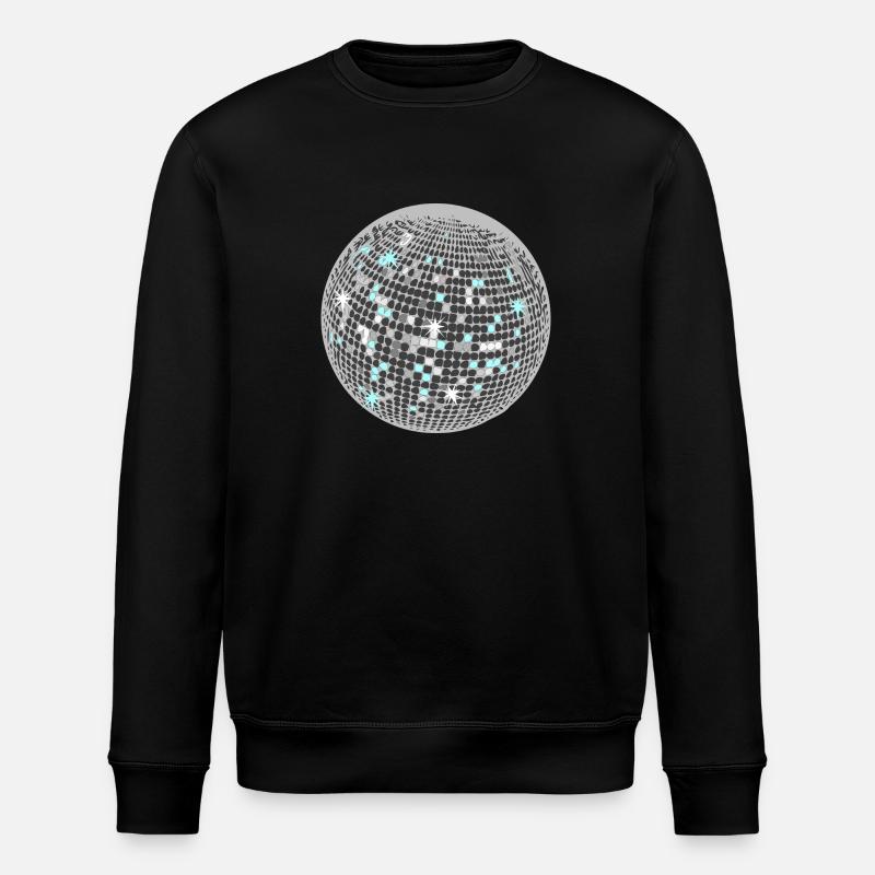 Disco Kugel - Stanley/Stella Unisex Bio-Sweatshirt ROLLER - Schwarz