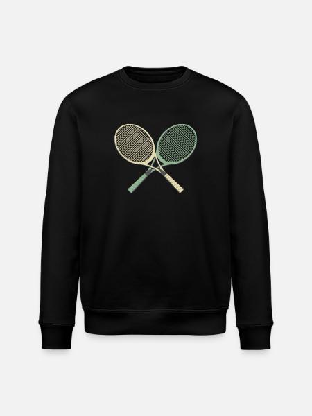 Ideas de regalo de tenis deportes de raqueta - Sudadera ecológica unisex ROLLER de Stanley/Stella - negro