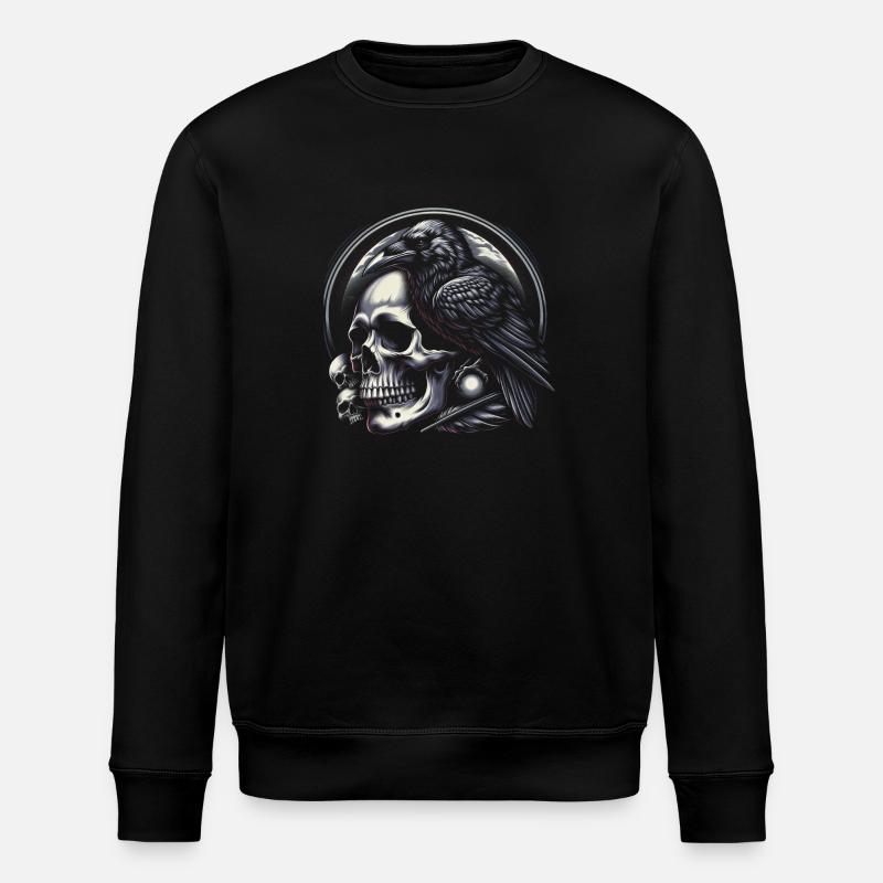 Prophète de l’éclipse - Sweat bio ROLLER Stanley/Stella Unisexe - noir