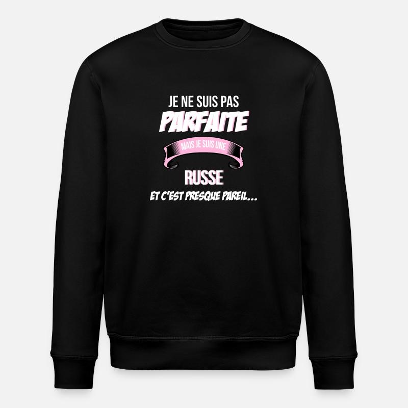 Russe cadeau humour - Sweat bio ROLLER Stanley/Stella Unisexe - noir
